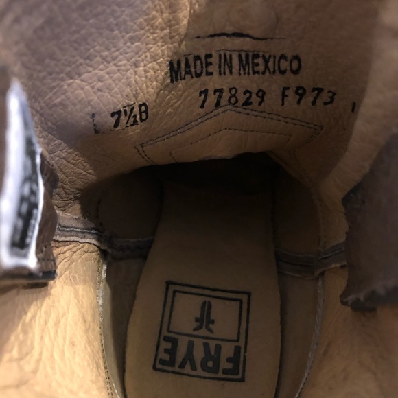 Frye Cowboy Booties 7.5 - Picture 5 of 8